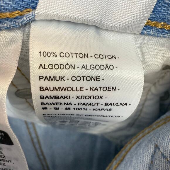 Levi's 501XX Shorts Women's 27 (4) Light Blue 2.5" Short Button Fly 80s Summer - Picture 5 of 13